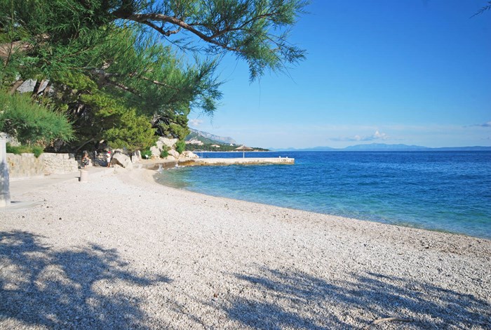 A perfect beach at Brela